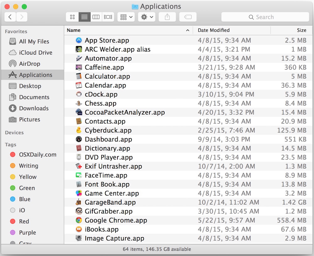 How To See All Apps Mac